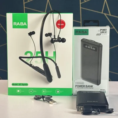 2-in-1 Deal: BT-Sports Neckband RABA